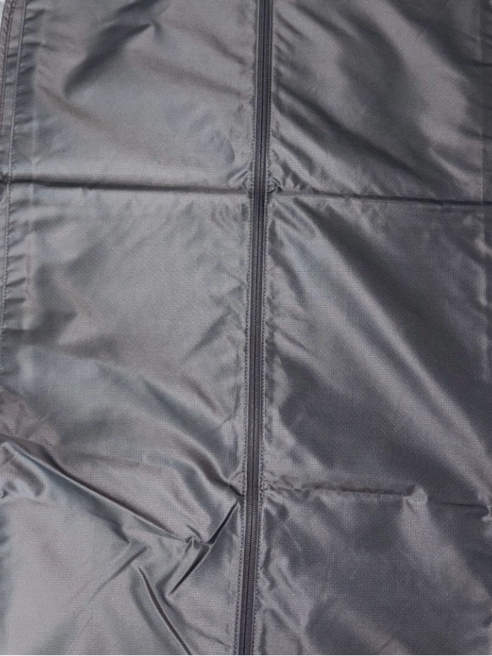 Tumi Black Quilted Puffer Organizer Cover with Center Zipper